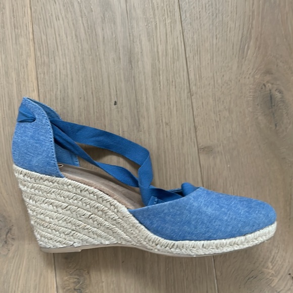 Chambray blue espadrilles - Picture 5 of 6